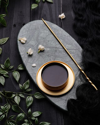 Traditional Brass Hair Detangler