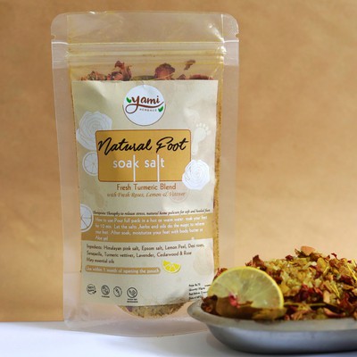 Natural foot soak salt