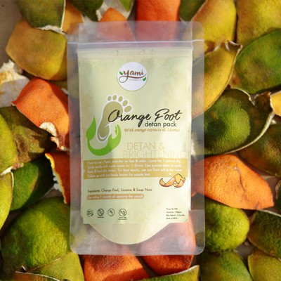 Orange Foot Detan pack