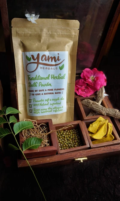 HERBAL BATH POWDER (GIRL BABY)