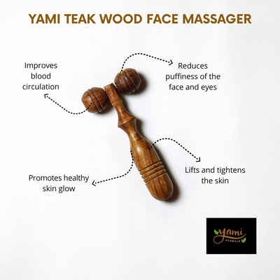 Teak Wood Massager