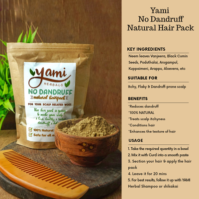 No Dandruff Hair Pack