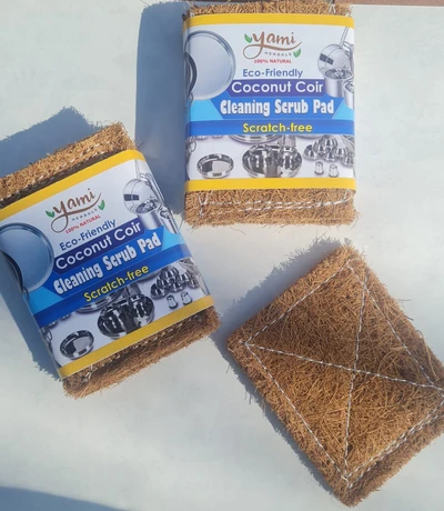 Eco-Friendly Coconut Scrubber Set