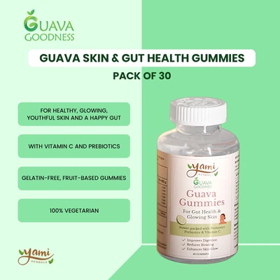 Guava Gummies for Gut Health & Skin Glow