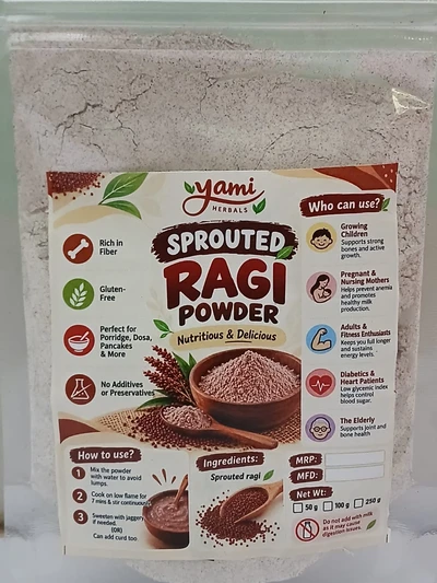 Sprouted Ragi Powder